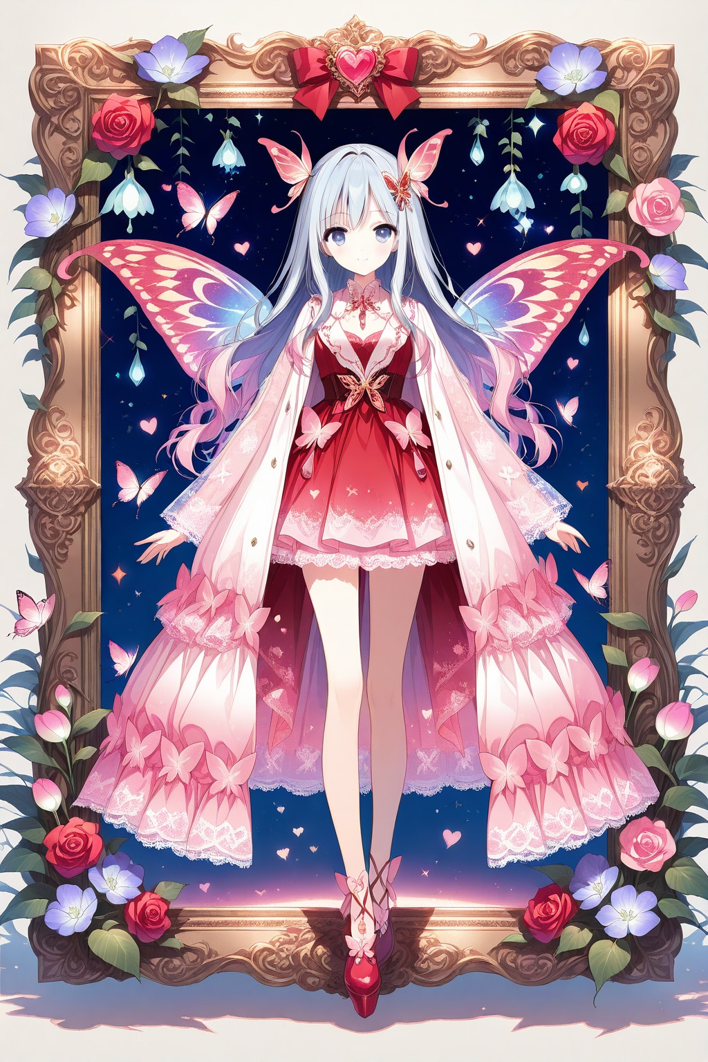 絵画に住まう蝶