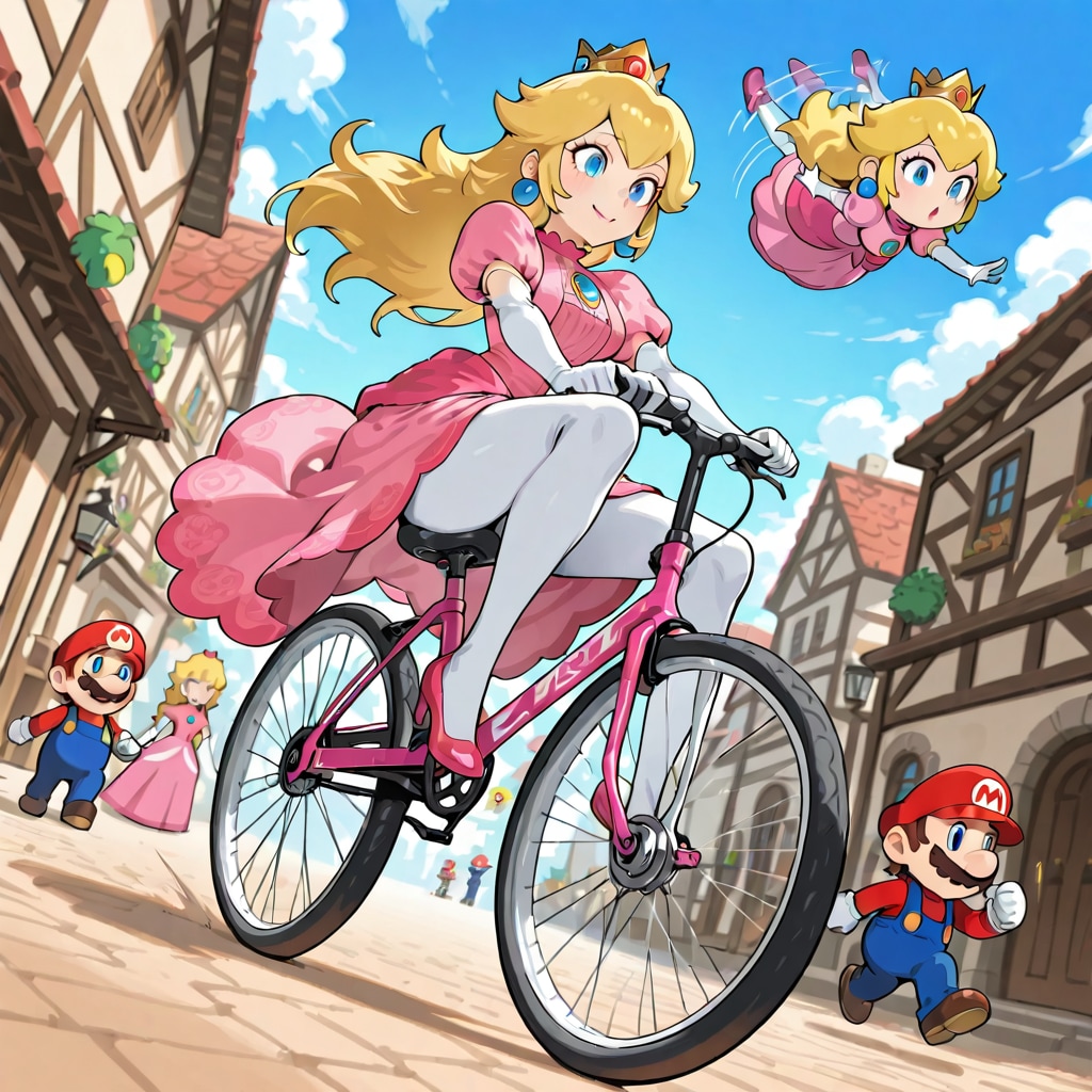 一輪車は自転車よりもAI不向き | の人気AIイラスト・グラビア