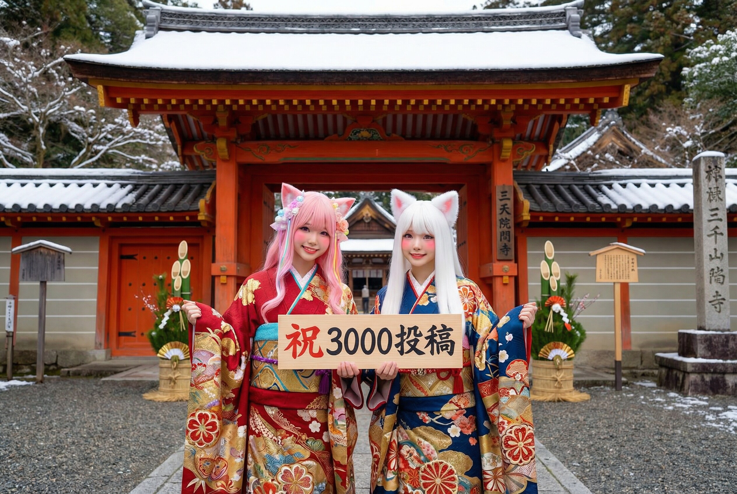 祝３０００投稿