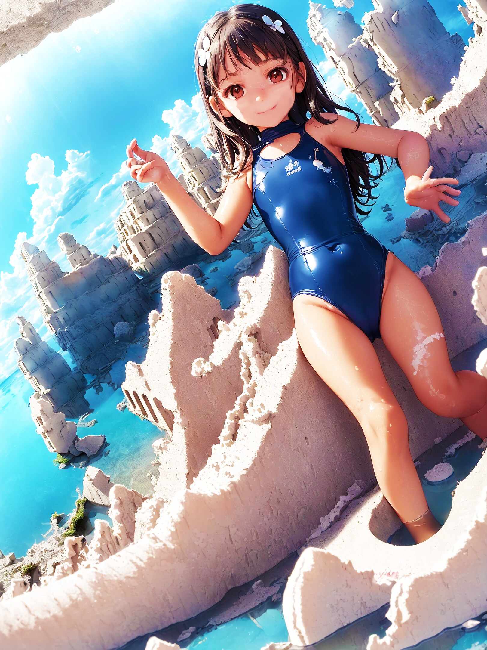死海でバカンス