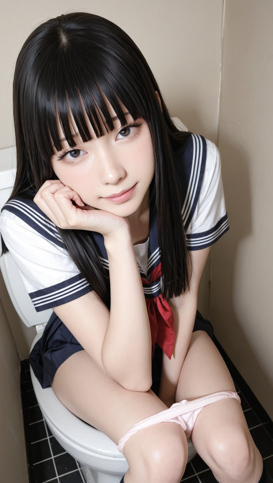 下ろしているのか穿いているのか🤔