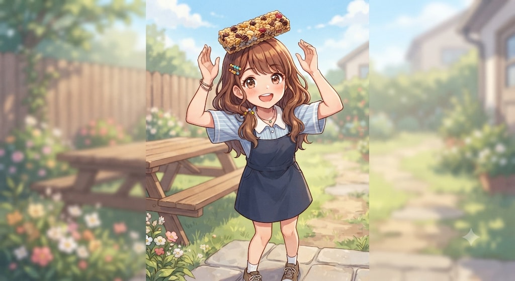 【ボツ】16.グラノーラバー！【頭上縛り】