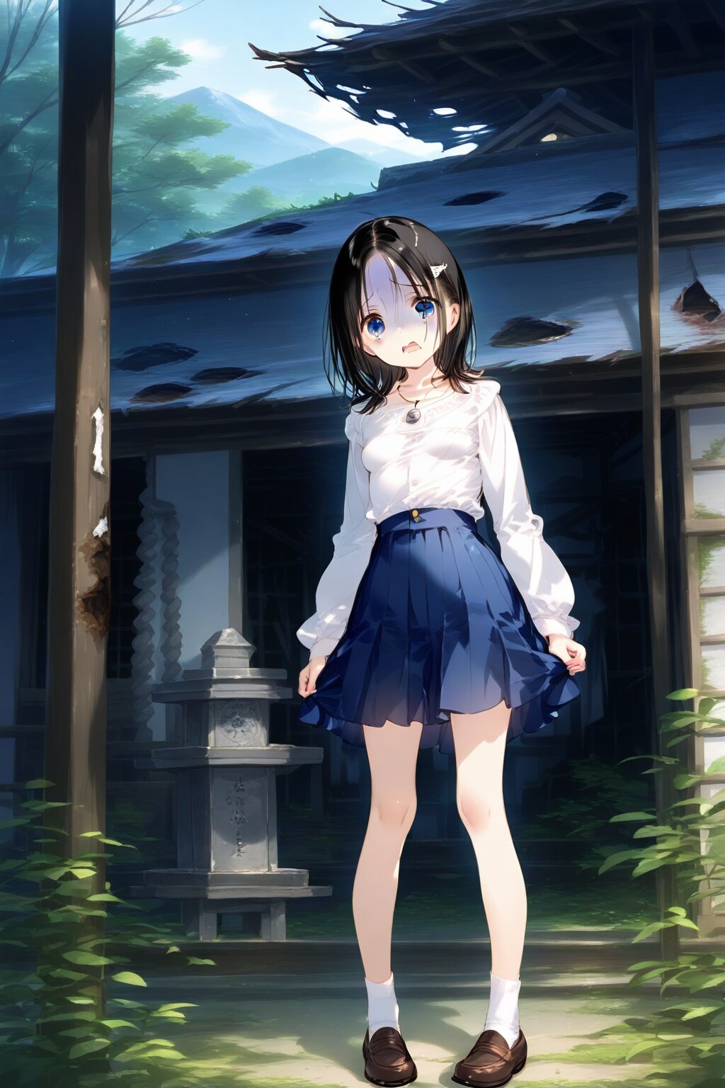 遊園地に行ってみた(お化け屋敷)＋α