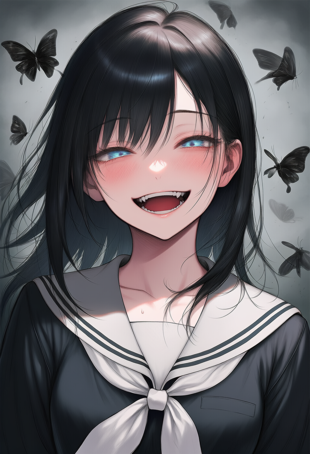 服部先輩　笑顔の18歳