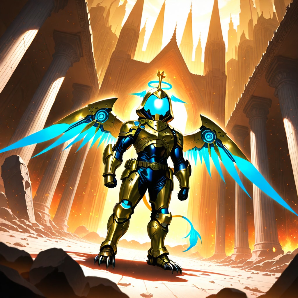 キリンの面影が少しだけあるような気がするメカイラスト