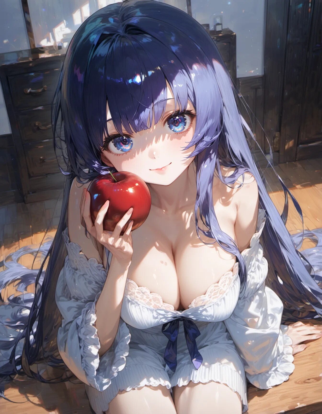 The Forbidden Crimson Apple