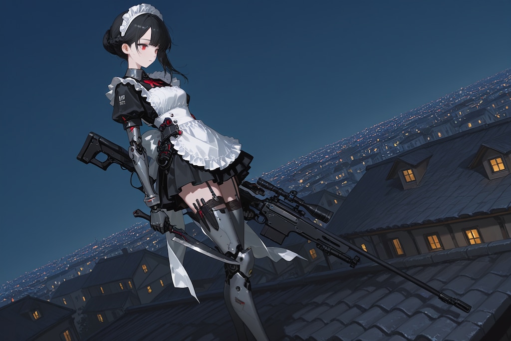 戦闘用アンドロイドメイド　1b