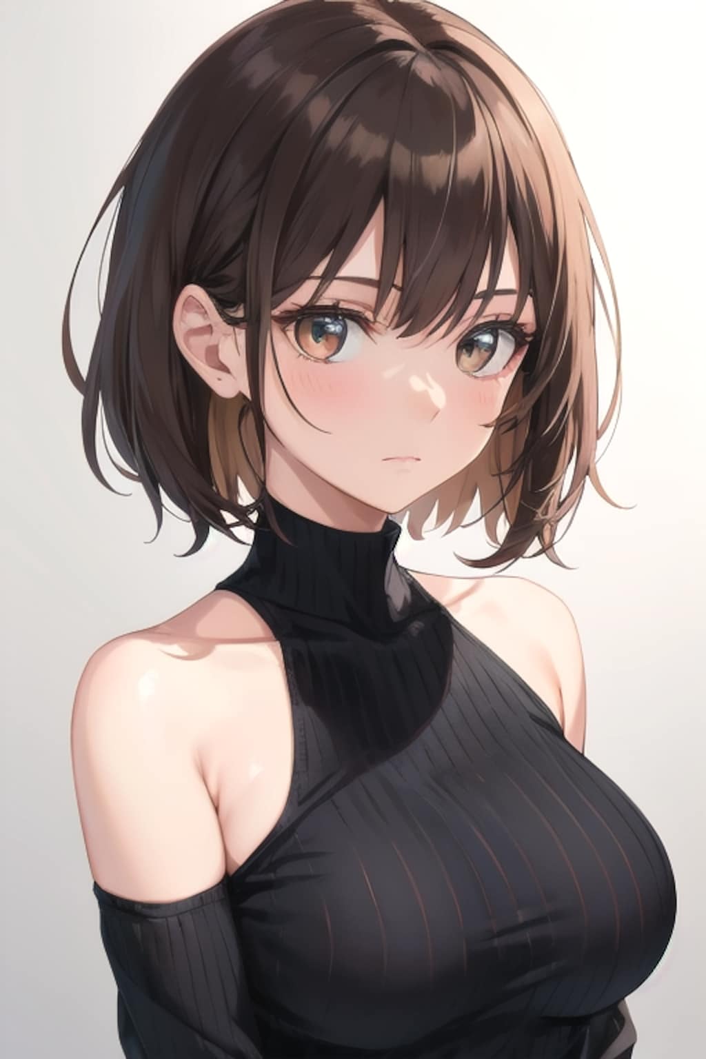 ショートボブでも似合います！