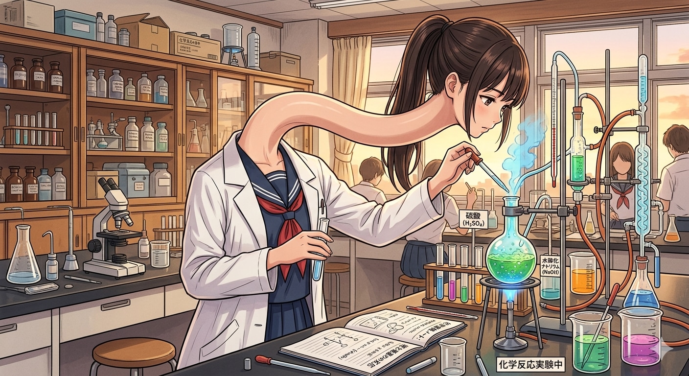 ろくろ首の化け学 | の人気AIイラスト・グラビア