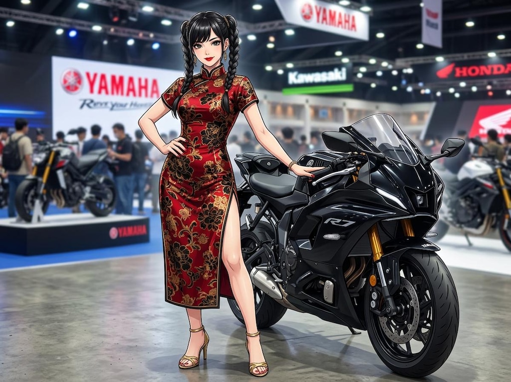 Motor show （二輪車ブース）