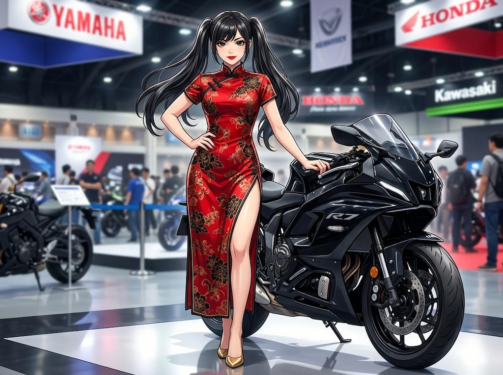 Motor show （二輪車ブース）
