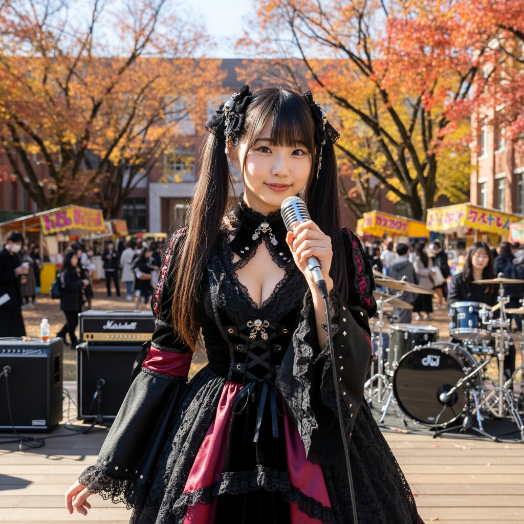 黒ツイさん。文化祭。