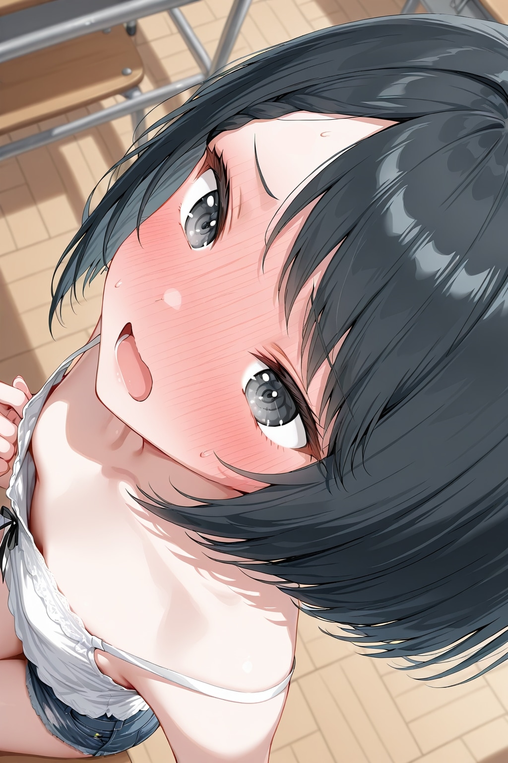 from above