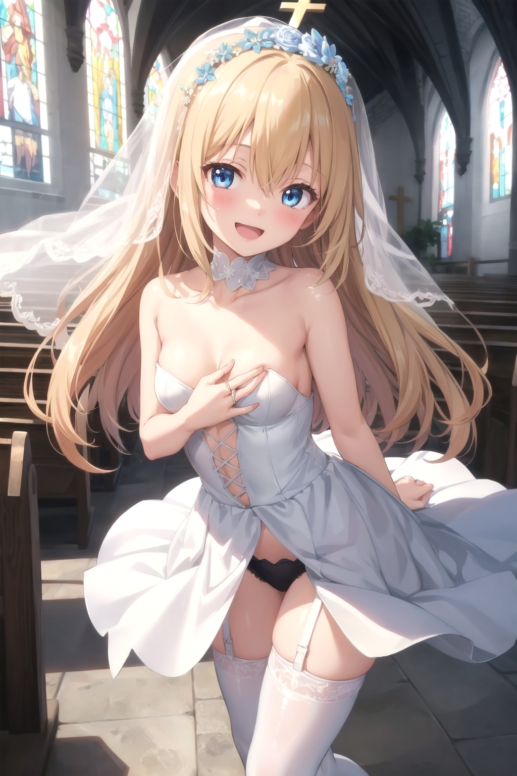 これからもっと幸せになる金髪ちゃん