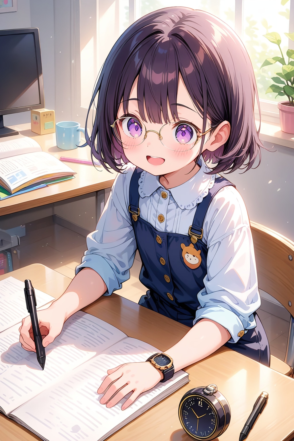 頑張って勉強するぞ！ …からの？ | の人気AIイラスト・グラビア