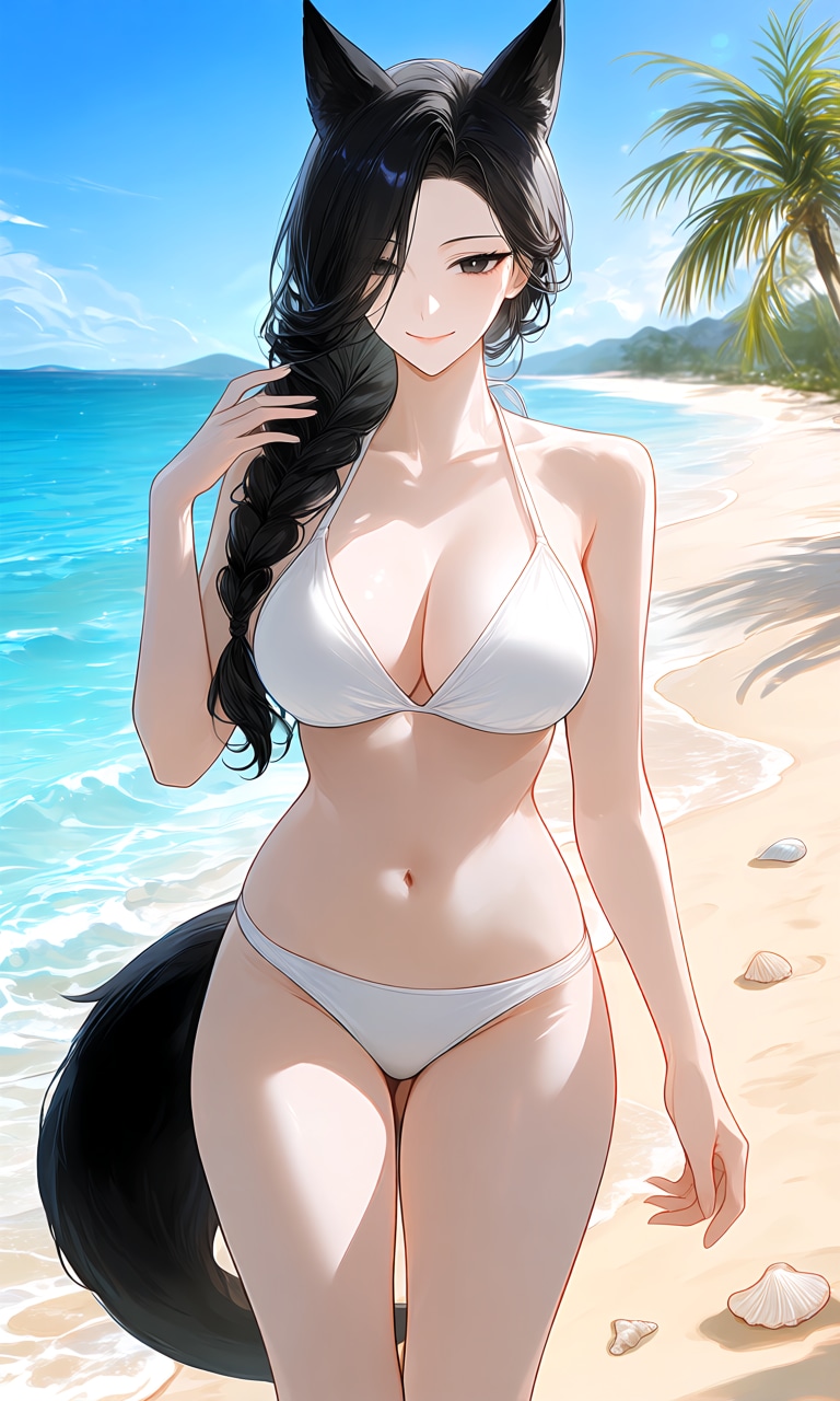 香月さんinリゾート