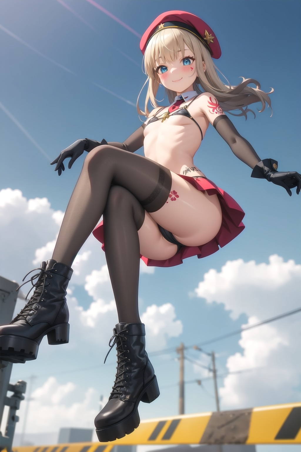 空気椅子