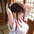 ポニテの巫女さん。（LILY） 3枚目