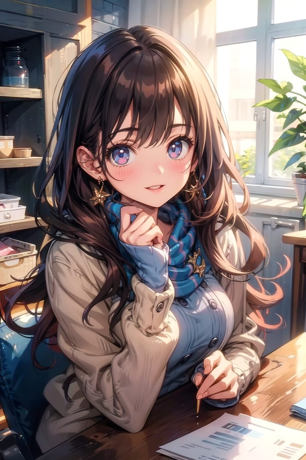 冬の美少女 | の人気AIイラスト・グラビア