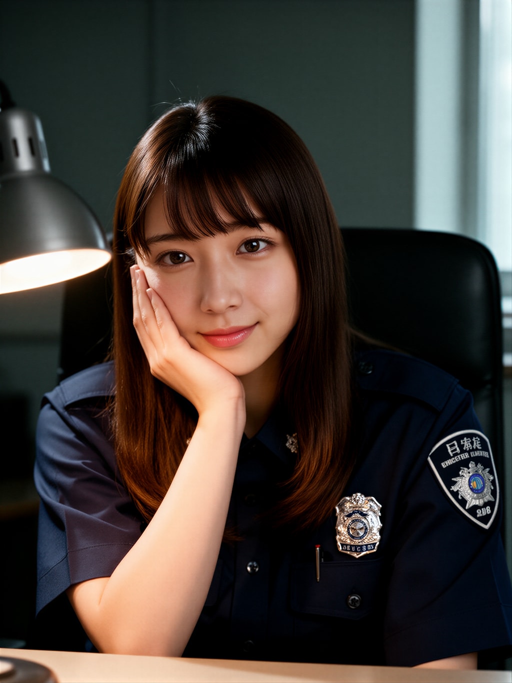 取調室の警察官 2