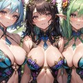 ドライアド三姉妹 3枚目