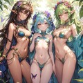 ドライアド三姉妹 2枚目