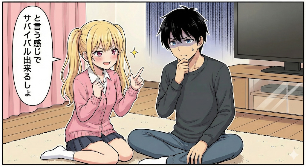 メスギャル！もし無人島に行くなら・・・