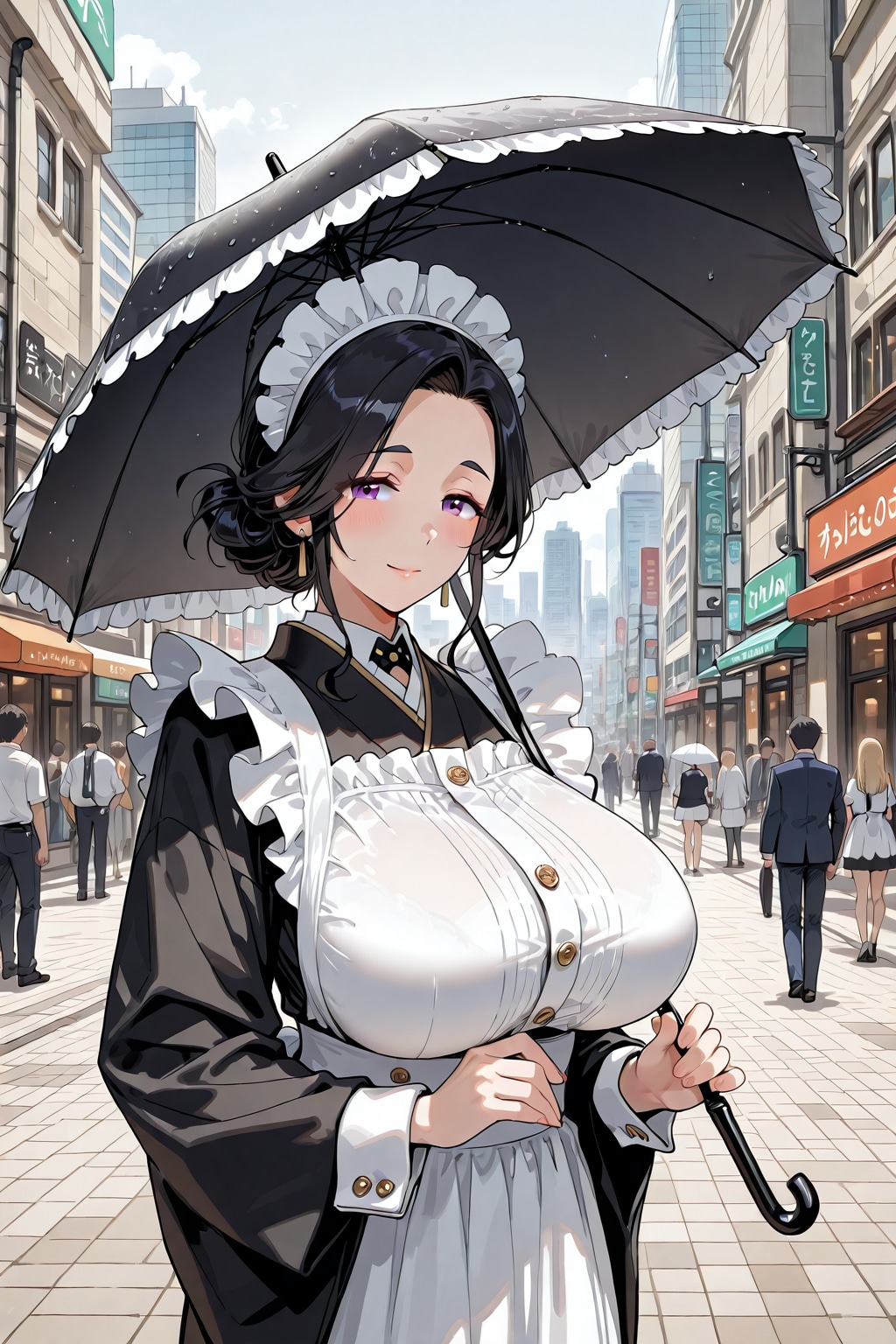 メイド　鼻フック#1