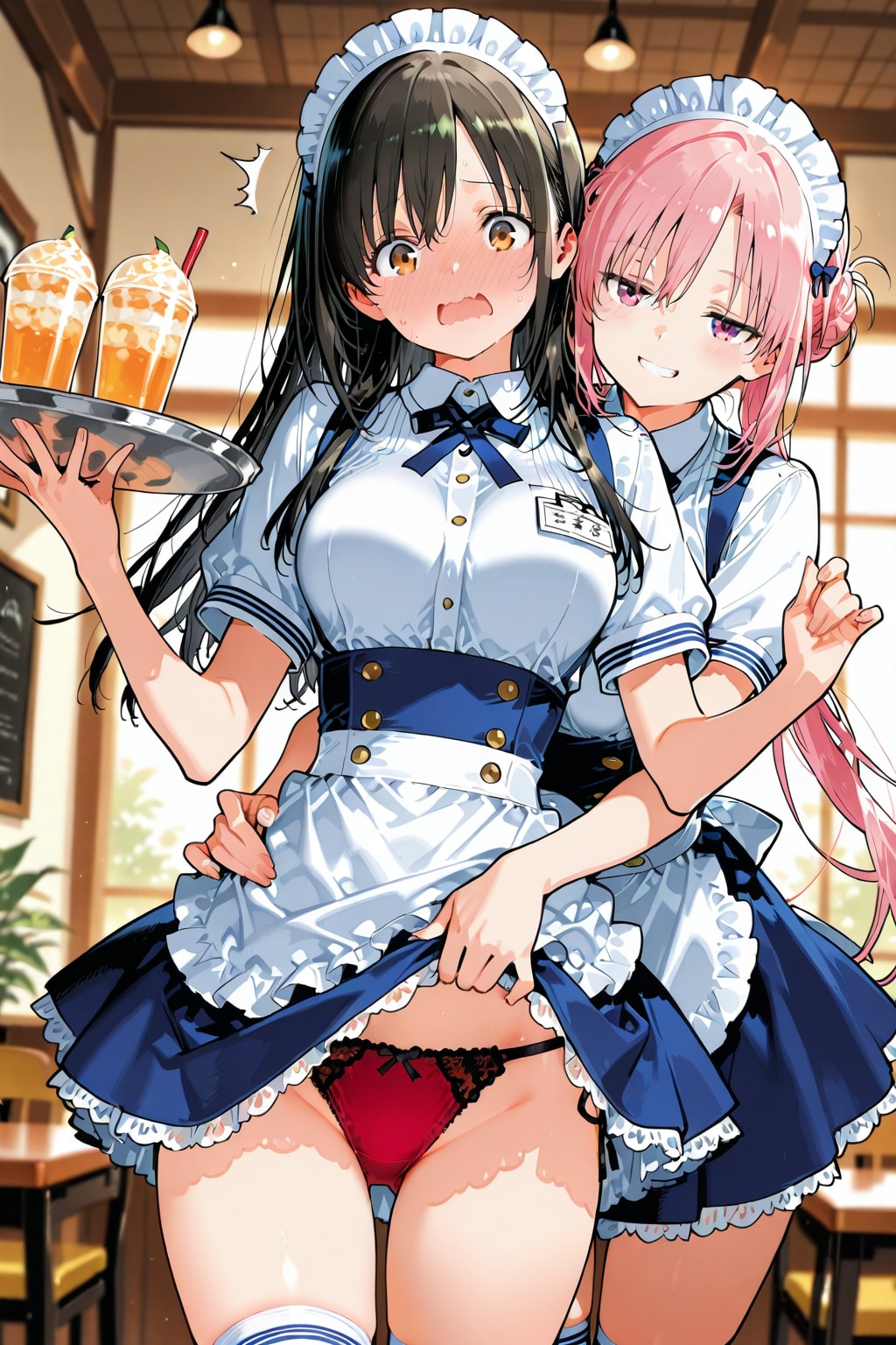 大ピンチ！？放課後カフェのいたずらな誘惑