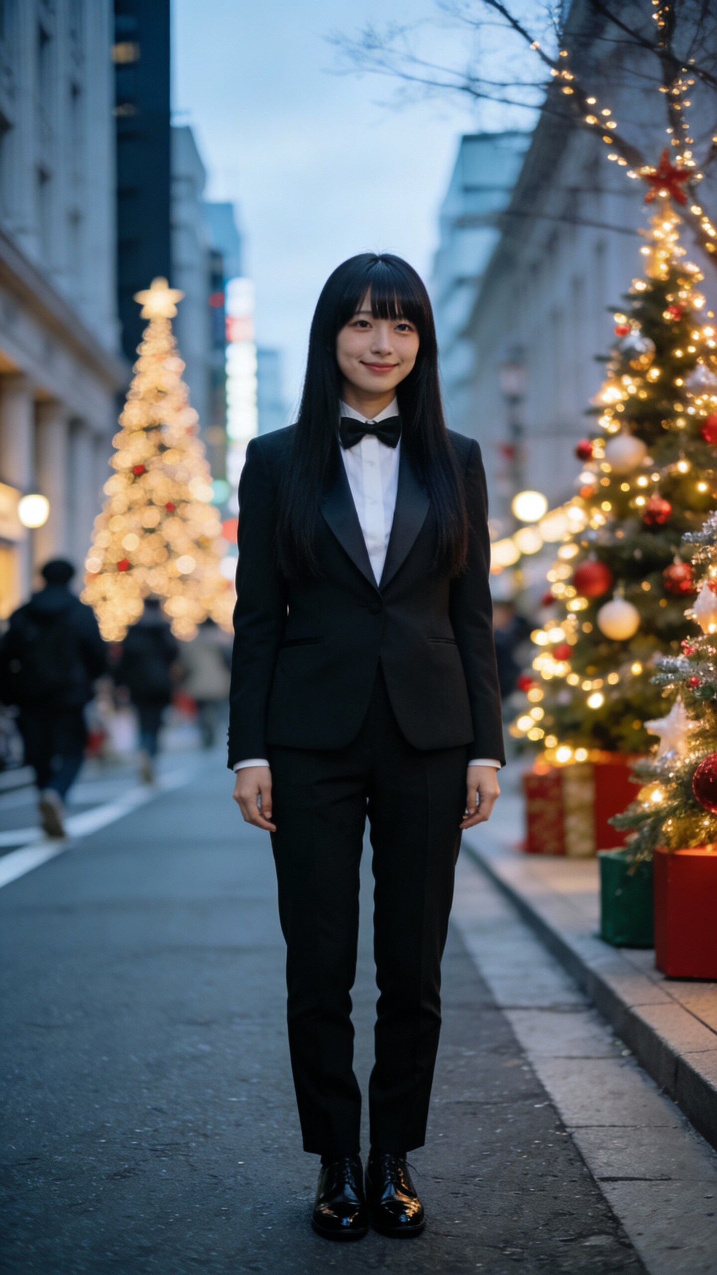 タキシード令嬢剣橋エリカの日本橋遊覧　クリスマスエディション