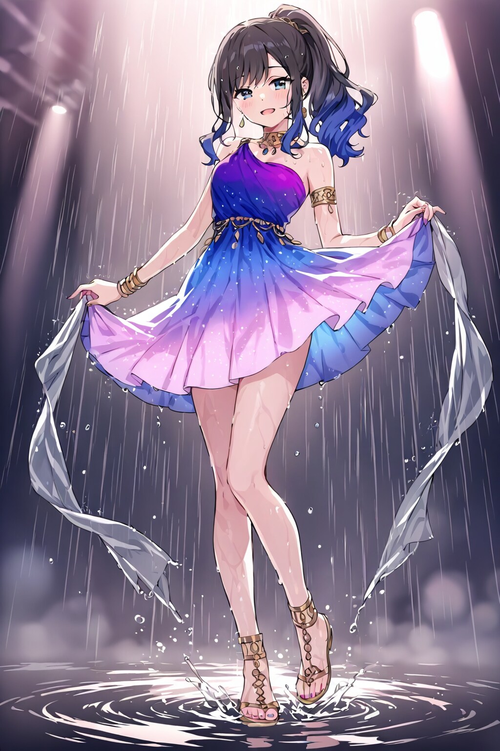 雨に唄えば。