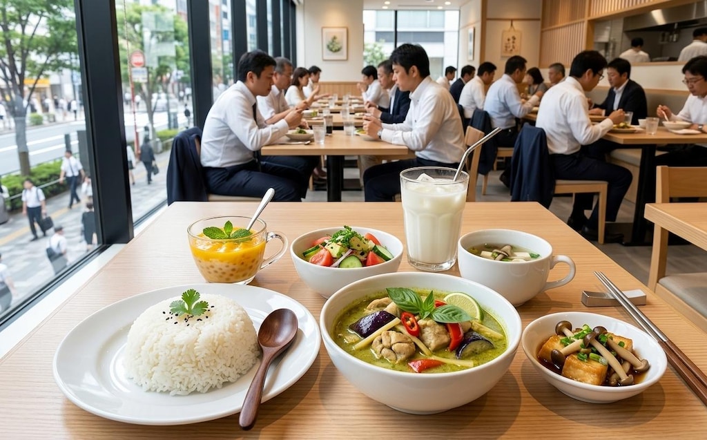 グリーンカレーランチ