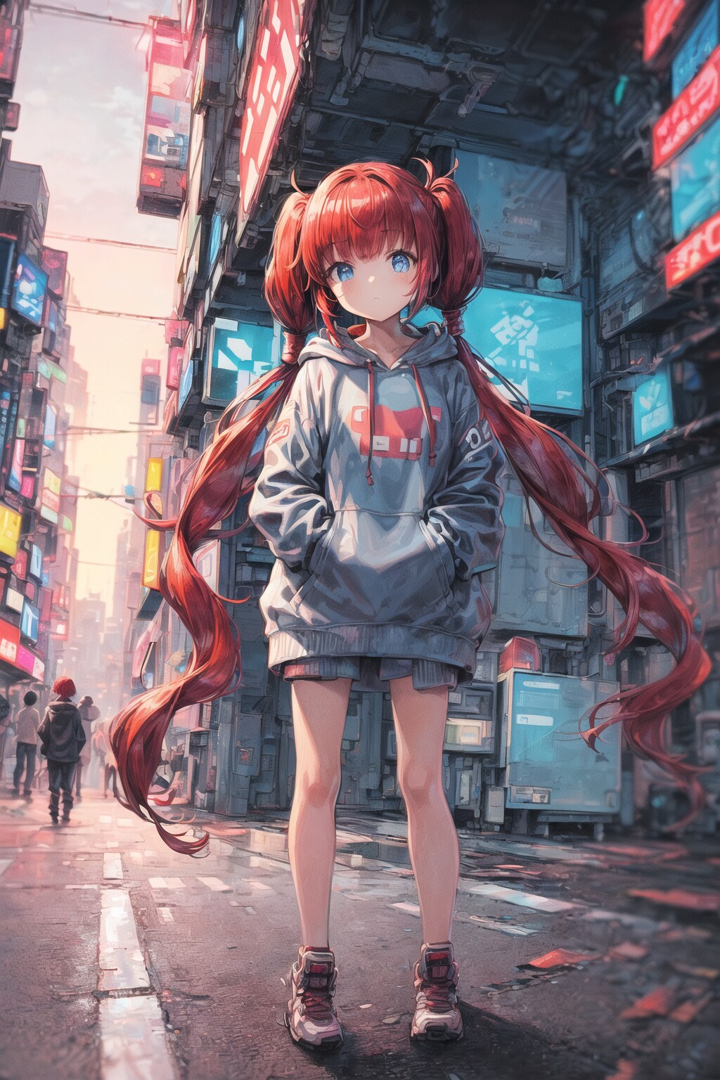 旧市街に住まう彼女