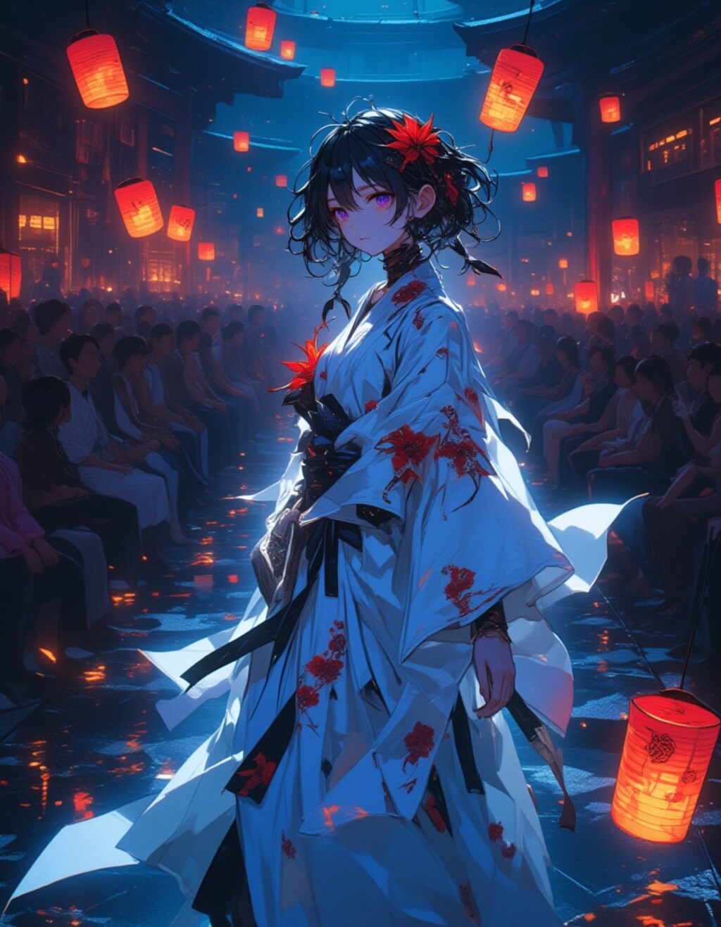 影の神社のランウェイ