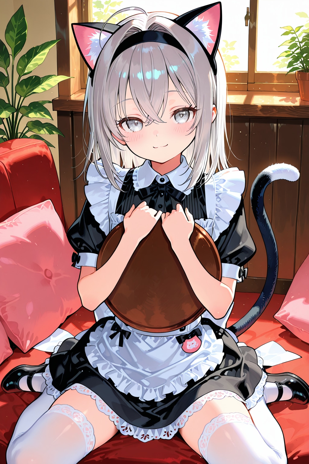 ネコミミメイドな雪乃