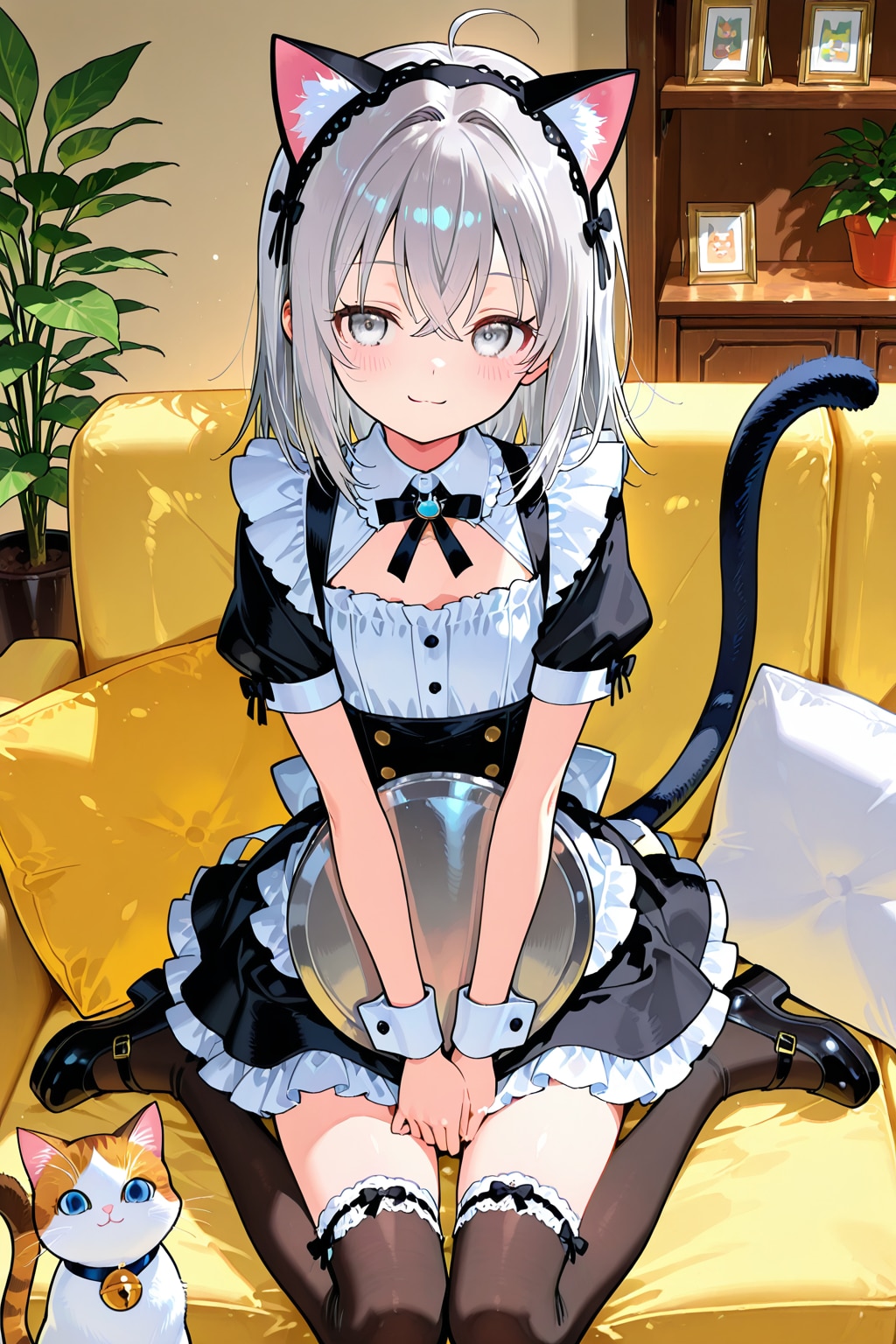 ネコミミメイドな雪乃