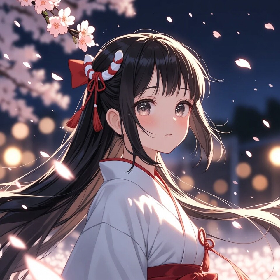 夜桜 | の人気AIイラスト・グラビア