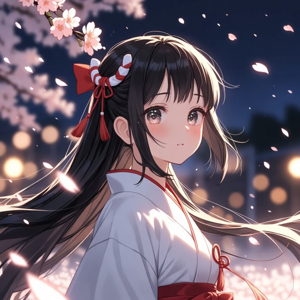 夜桜