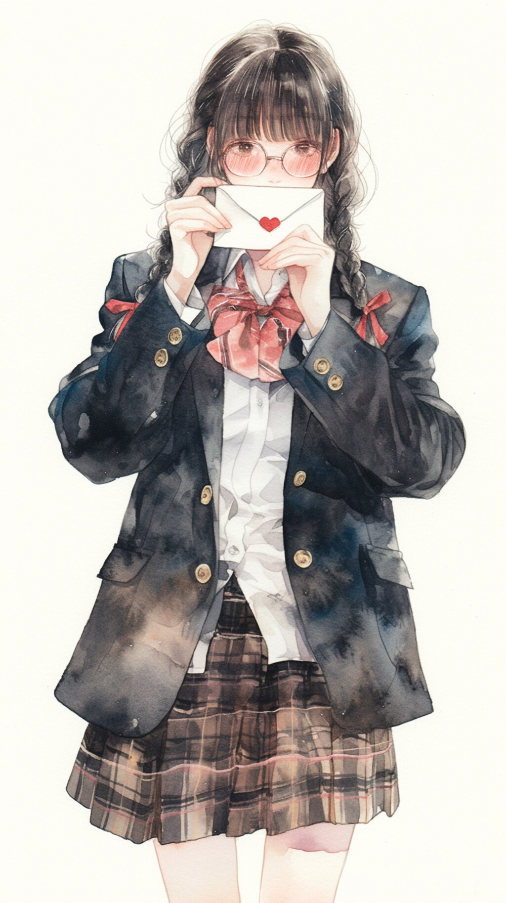 眼鏡と三つ編みとラブレター②