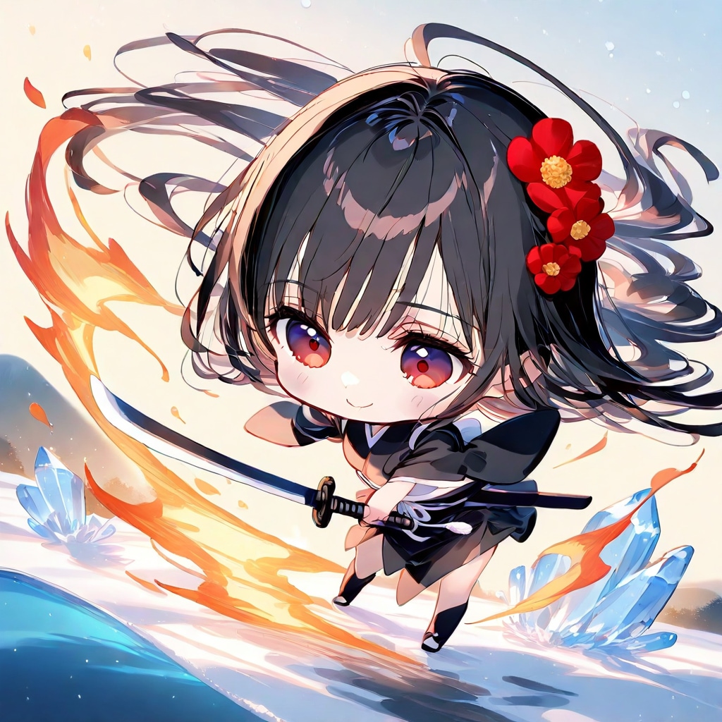 ミニトキヒメ(炎纏う刀) | の人気AIイラスト・グラビア