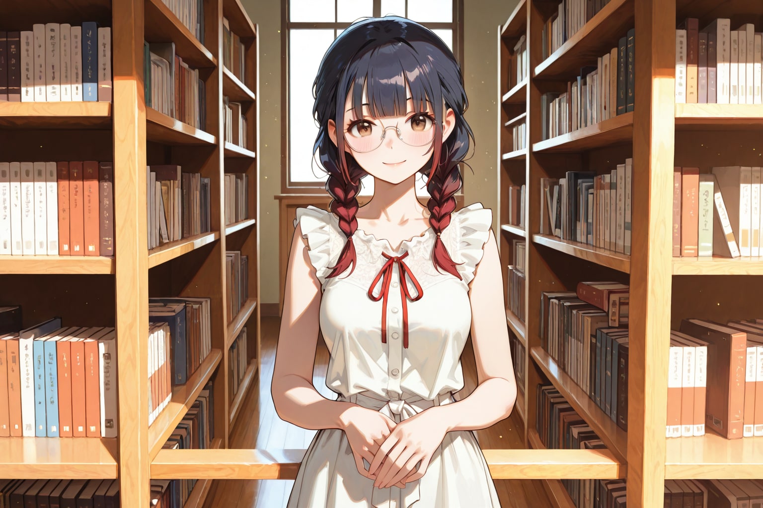 静寂の図書室