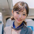 大手エアラインA社のCA 2枚目