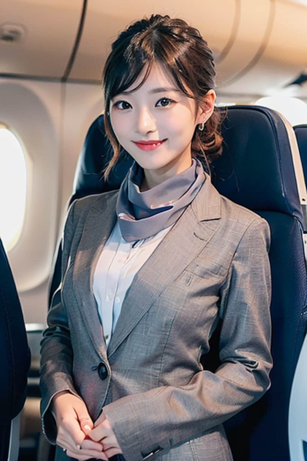 大手エアラインA社のCA