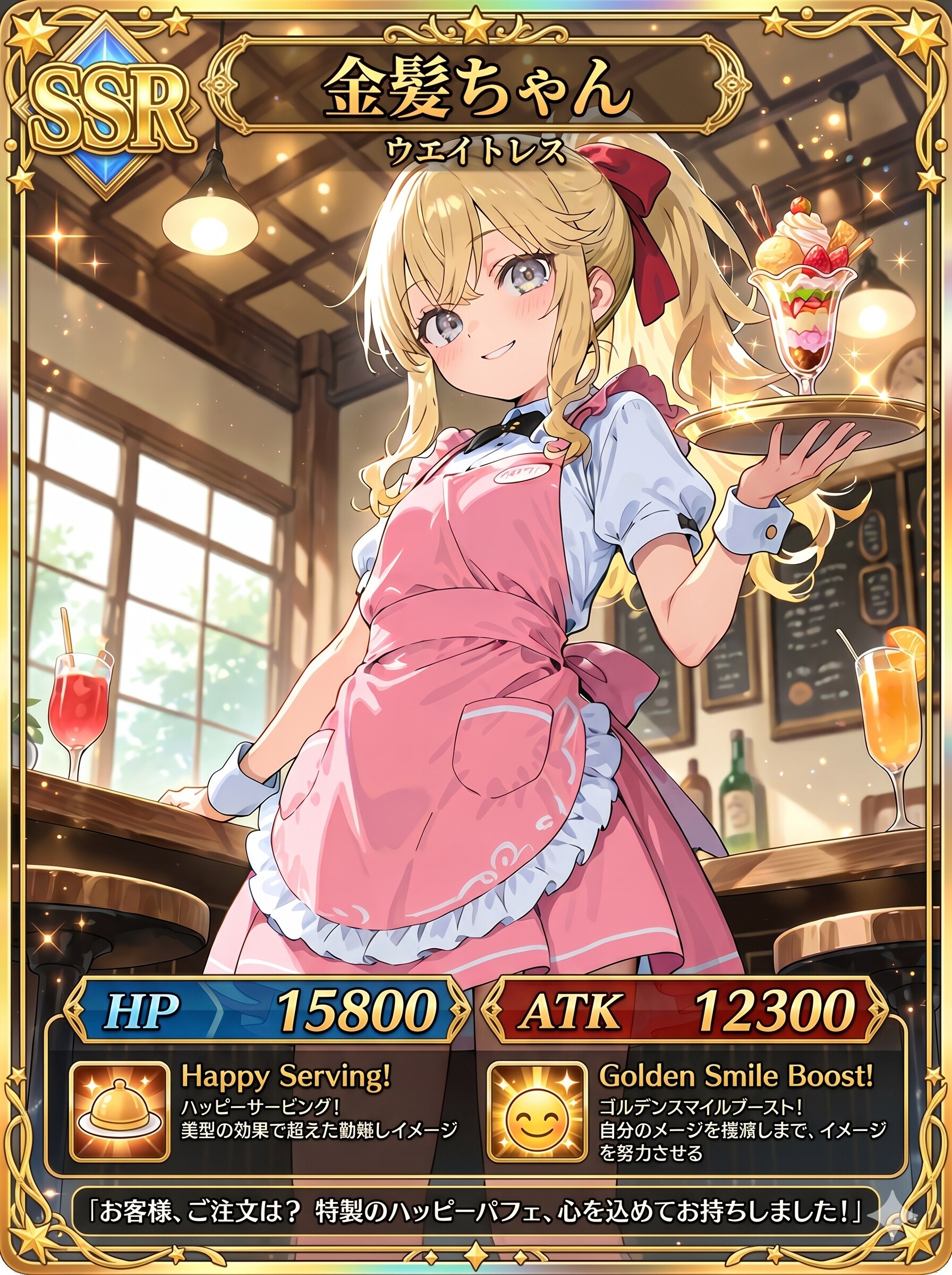 SSR金髪ちゃん | の人気AIイラスト・グラビア