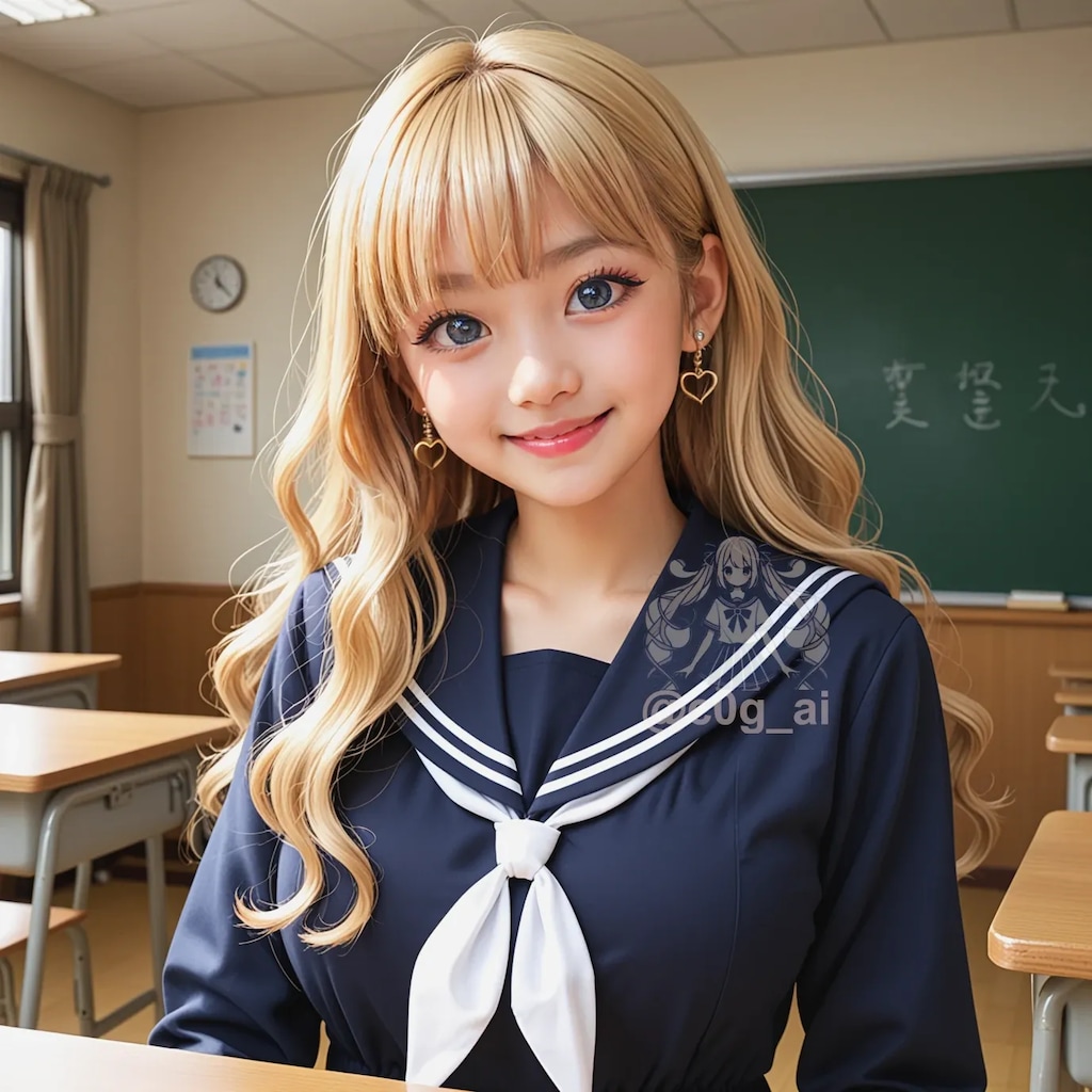 転校してきたちちぷいちゃんのコスプレをしている白ギャル夏姫