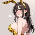虎柄バニーの尻 3枚目