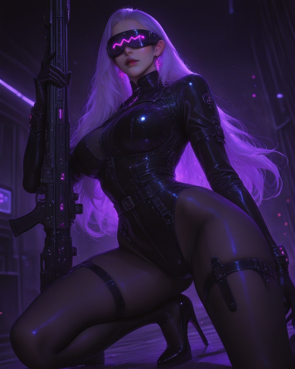 クールパンクサイボーグ | の人気AIイラスト・グラビア