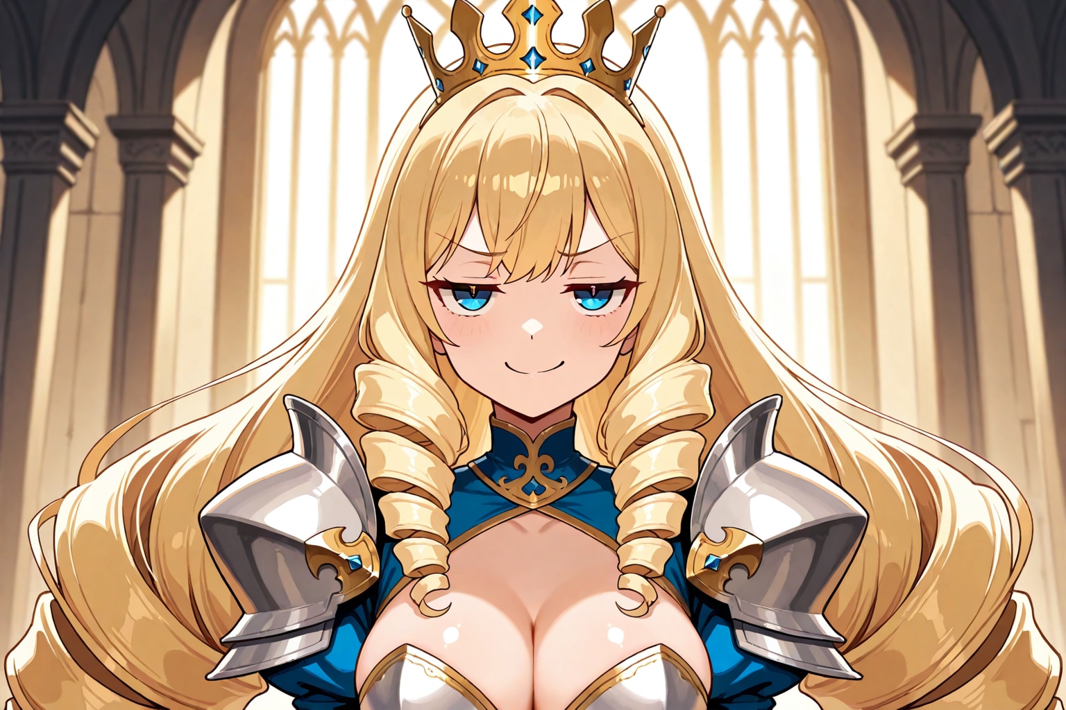 ジト目ドヤ顔の姫騎士
