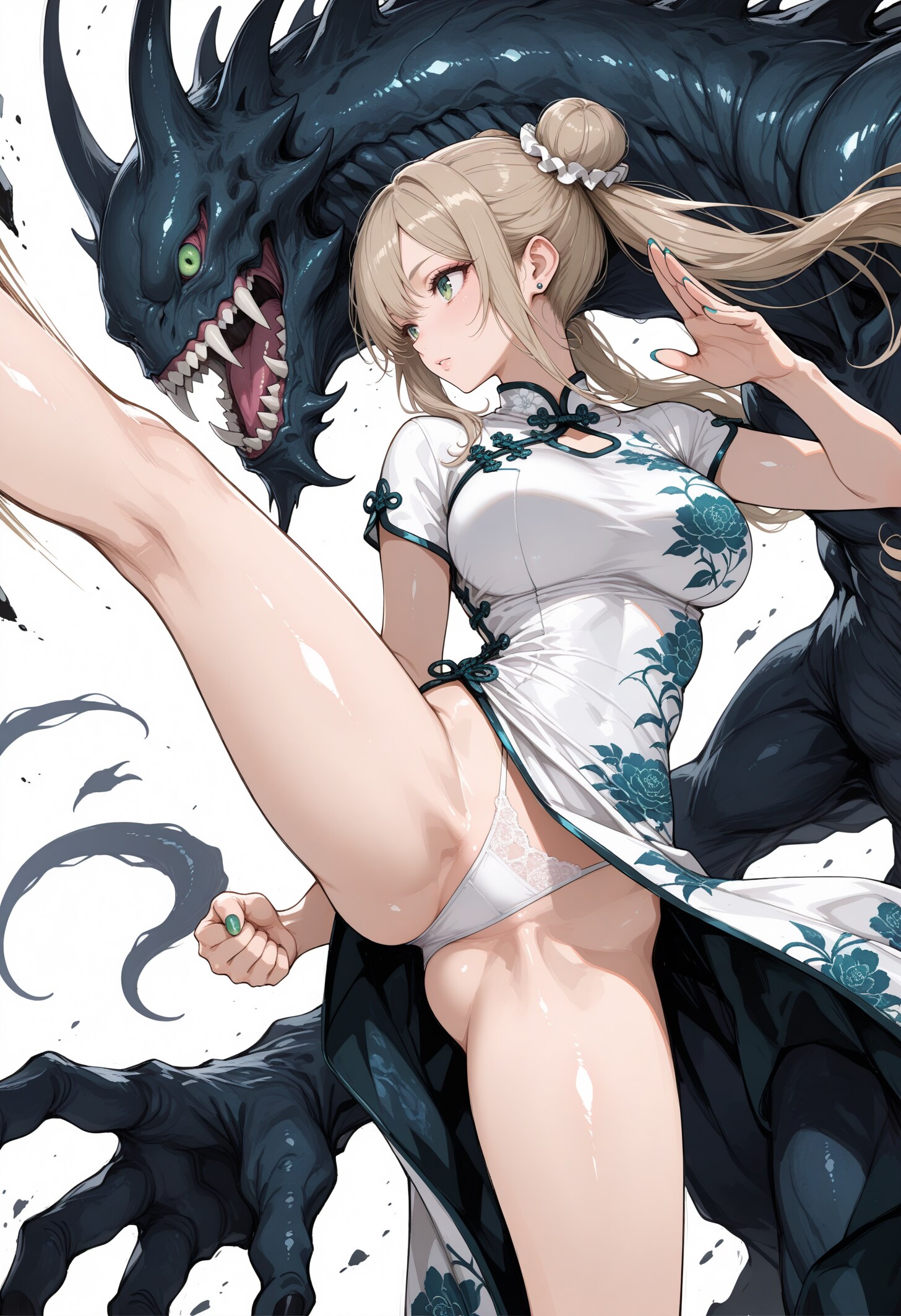 パンチラ蹴り「不定期投稿」