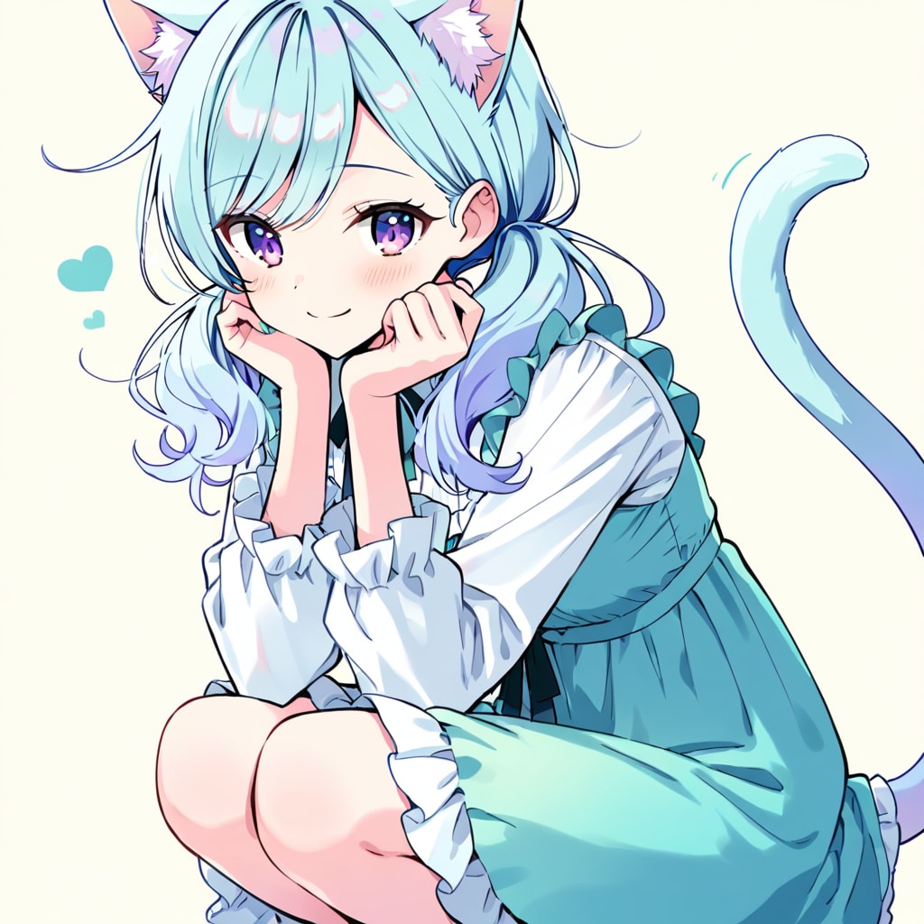 しゃがみ | の人気AIイラスト・グラビア